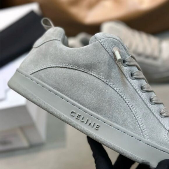 CELINE cowhide leather lace-up round toe   us9 - Picture 4 of 7
